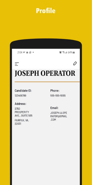 myCCO portal Capture d'écran 1