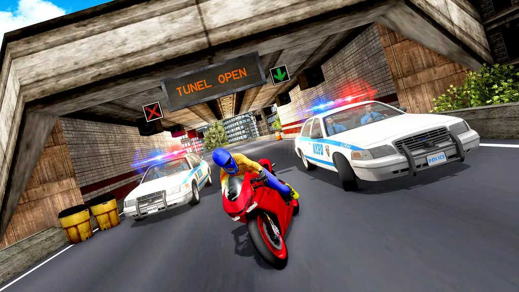 Police Car Vs Theft Bike應用截圖第1張