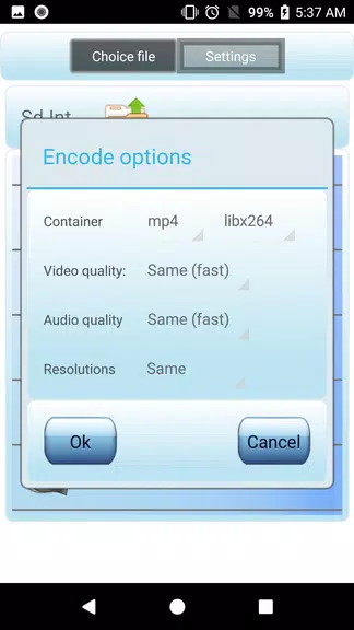 Video converter mp4 Captura de tela 4