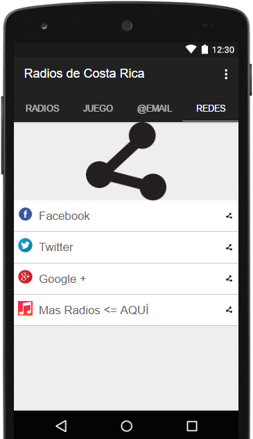 Radios Emisoras de Costa Rica FM AM en Vivo Gratis應用截圖第3張