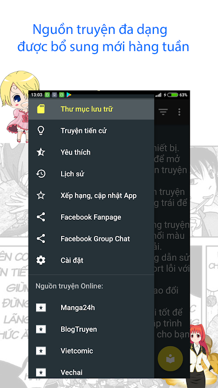 hot manga - comic offline Best Online Captura de tela 1