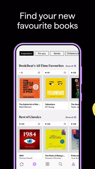BookBeat Audiobooks & E-books Screenshot 3