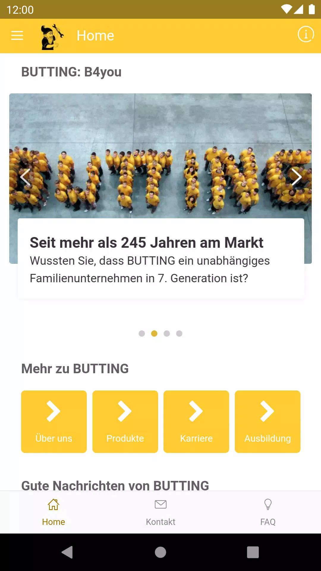 BUTTING: B4you ภาพหน้าจอ 1