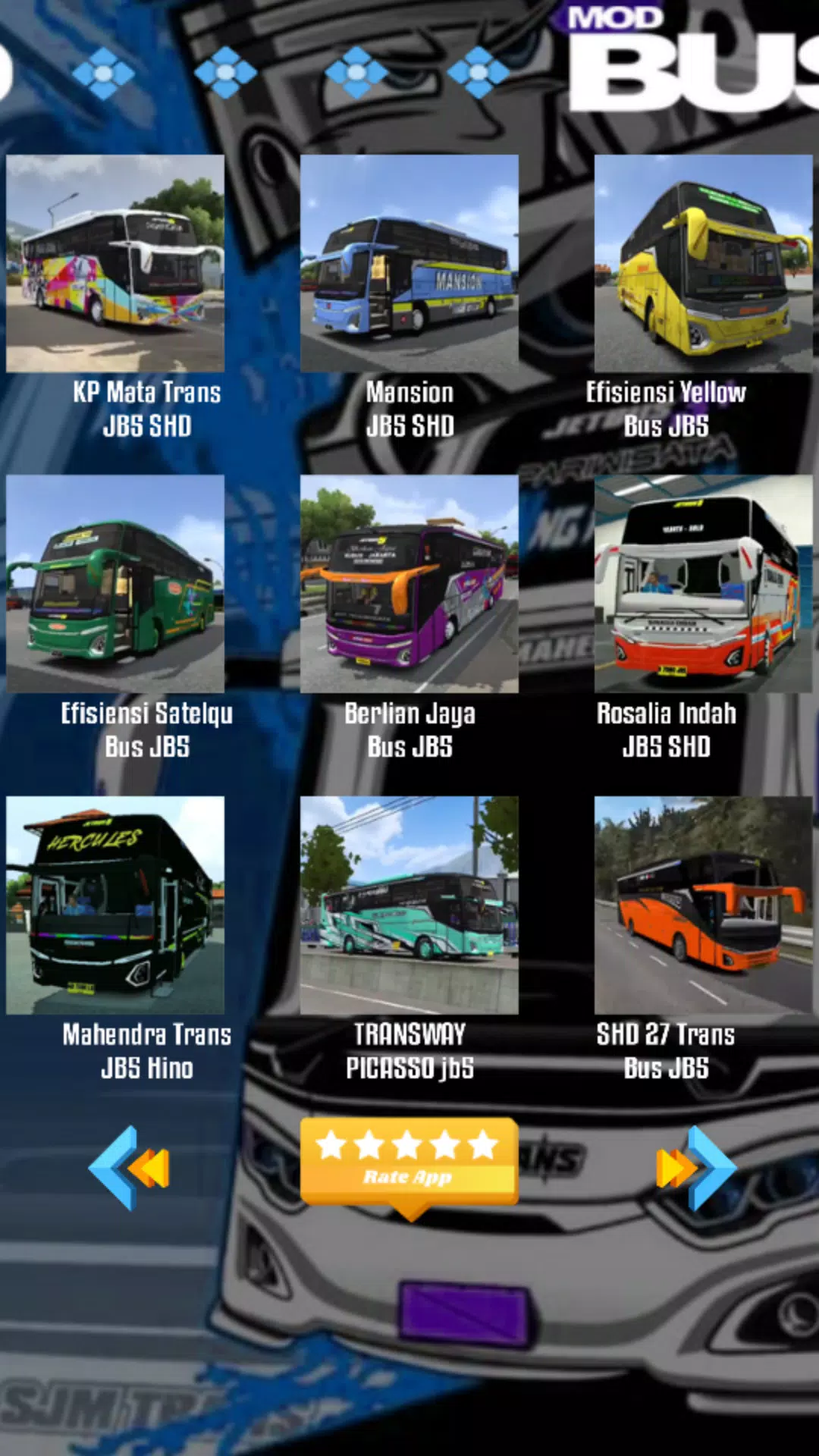 Mod Bussid 4.2 Terbaru应用截图第4张