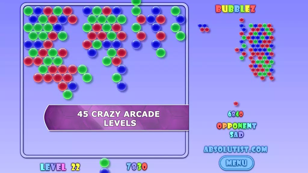 Bubblez: Bubble Defense Ảnh chụp màn hình 1