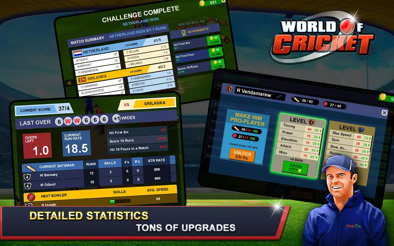 World of Cricket :Championship应用截图第4张