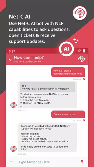 NetSfere Secure Messaging Schermafbeelding 2