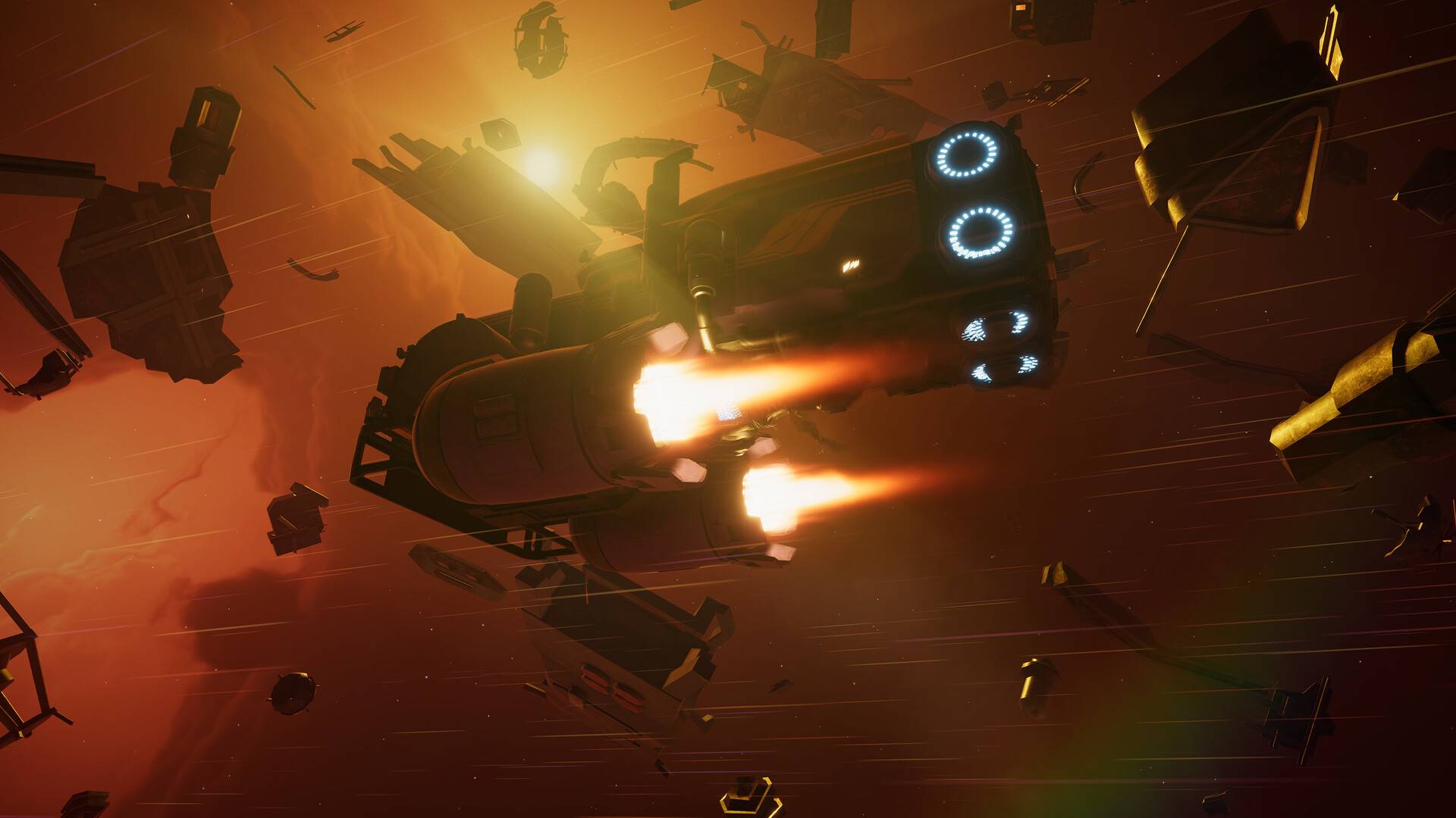 Captura de tela do Star Trucker