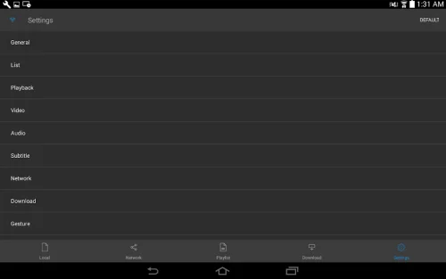 nPlayer Schermafbeelding 3