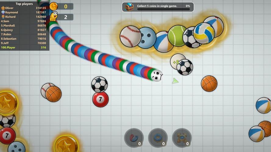 Slinky Snake: Worm.io Game Ekran Görüntüsü 3