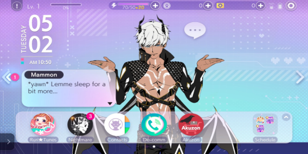 Otome Games Obey Me! NB Скриншот 2