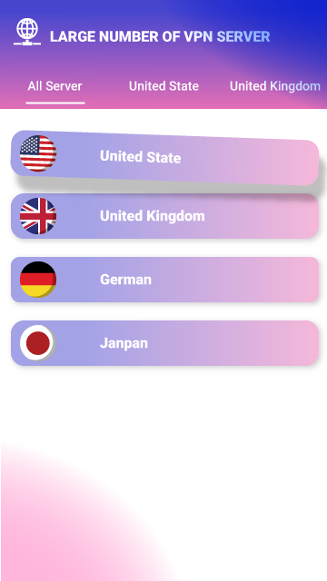 Schermata USA VPN - VPN PROXY 1