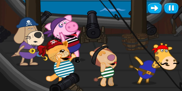 Pirate treasure: Fairy tales ภาพหน้าจอ 2