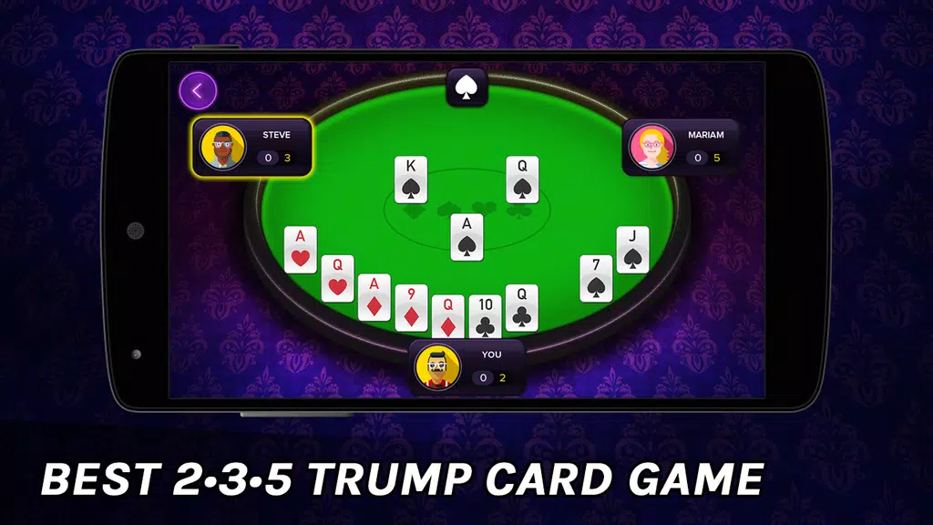 235 or 3 2 5 card game - 2 3 5 Do Teen Paanch Card স্ক্রিনশট 1