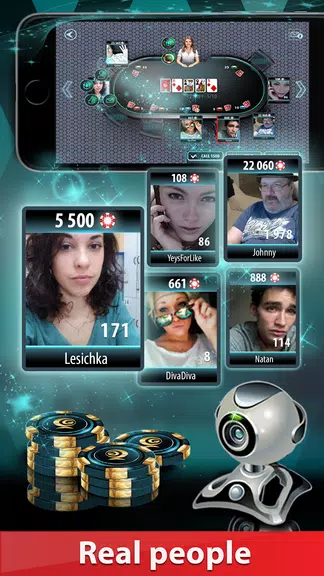 GC Poker 2: WebCamera-tables, Zrzut ekranu 2