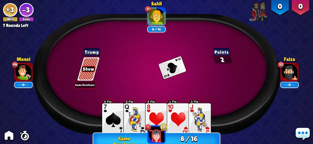 Viral 29 Card Game Screenshot 3