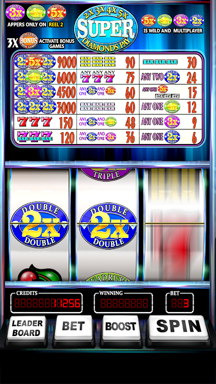 Free Super Diamonds Pay Slots Screenshot 2