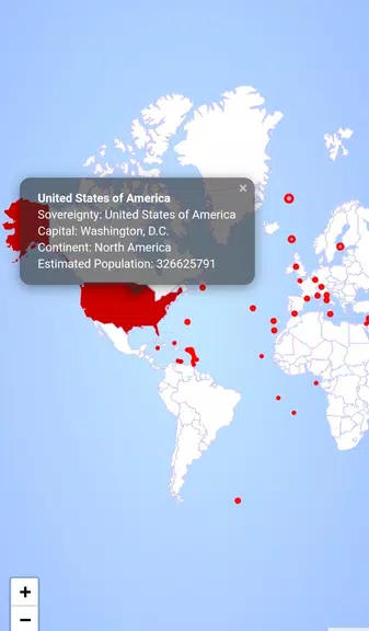 WORLD MAP: Geography Quiz, Atl Captura de pantalla 3