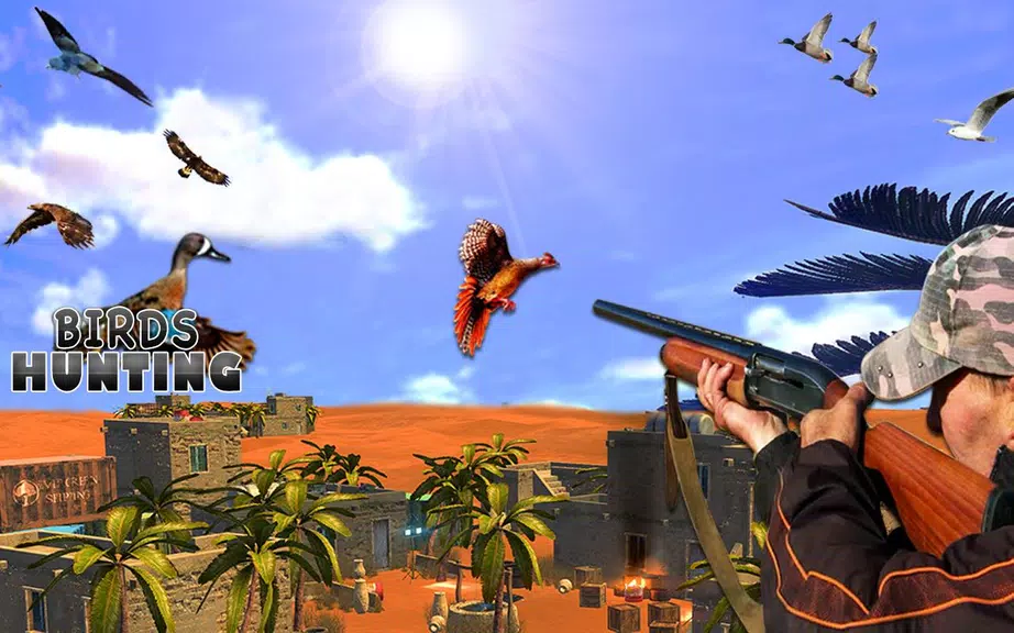 Desert Birds Sniper Shooter 3D应用截图第2张
