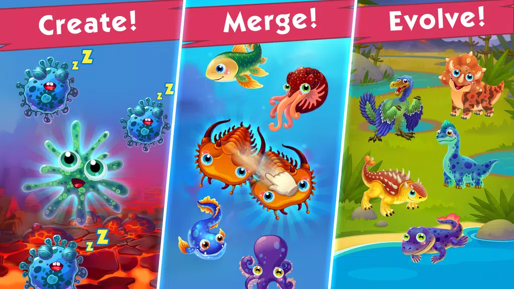 Evolution Spiele: Idle Clicker Screenshot 1