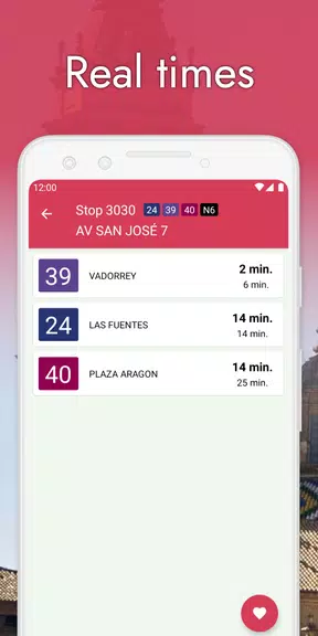 Zaragoza Bus Tranvía Cercanías Screenshot 2