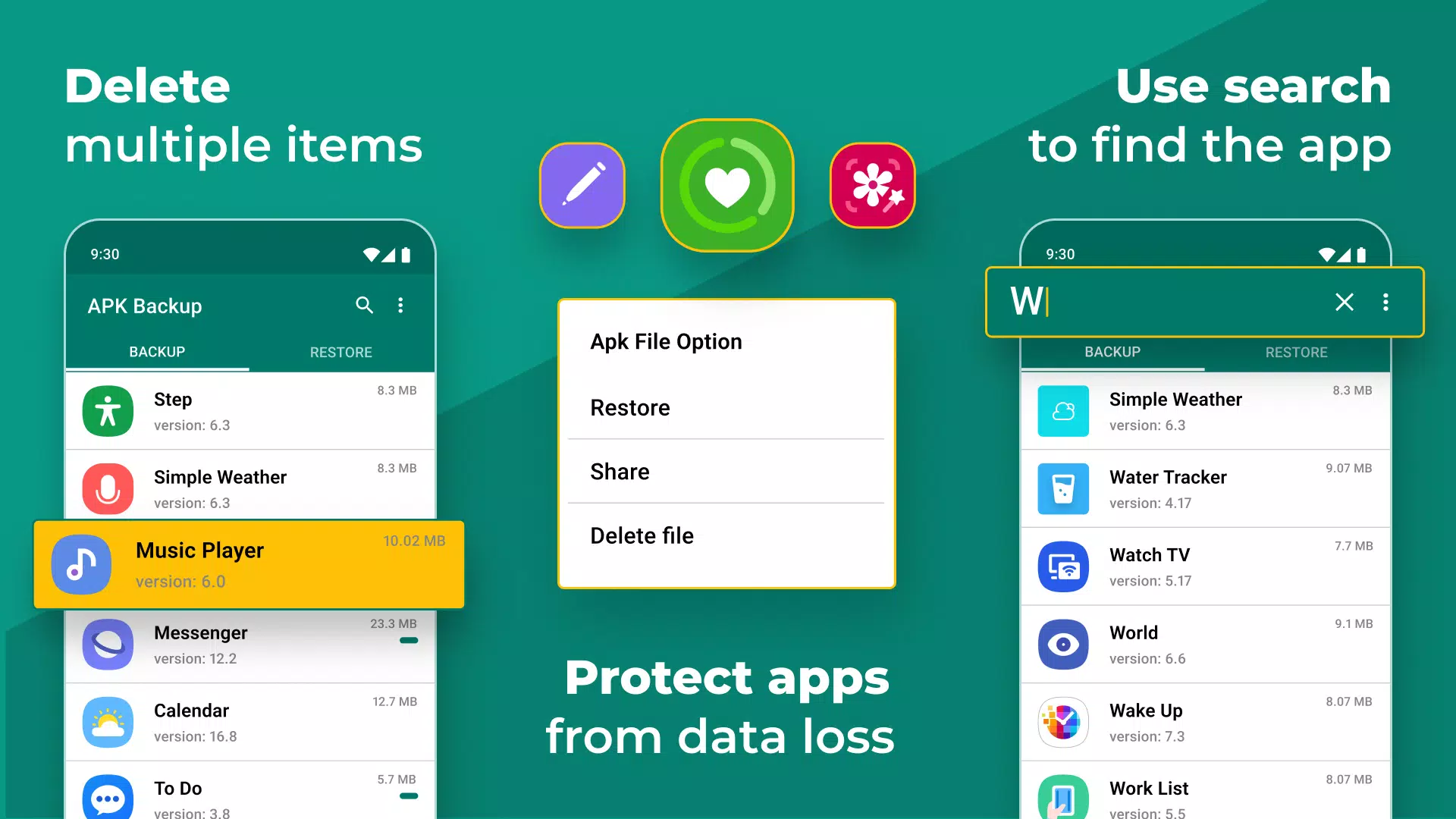 APK Backup Tangkapan skrin 2