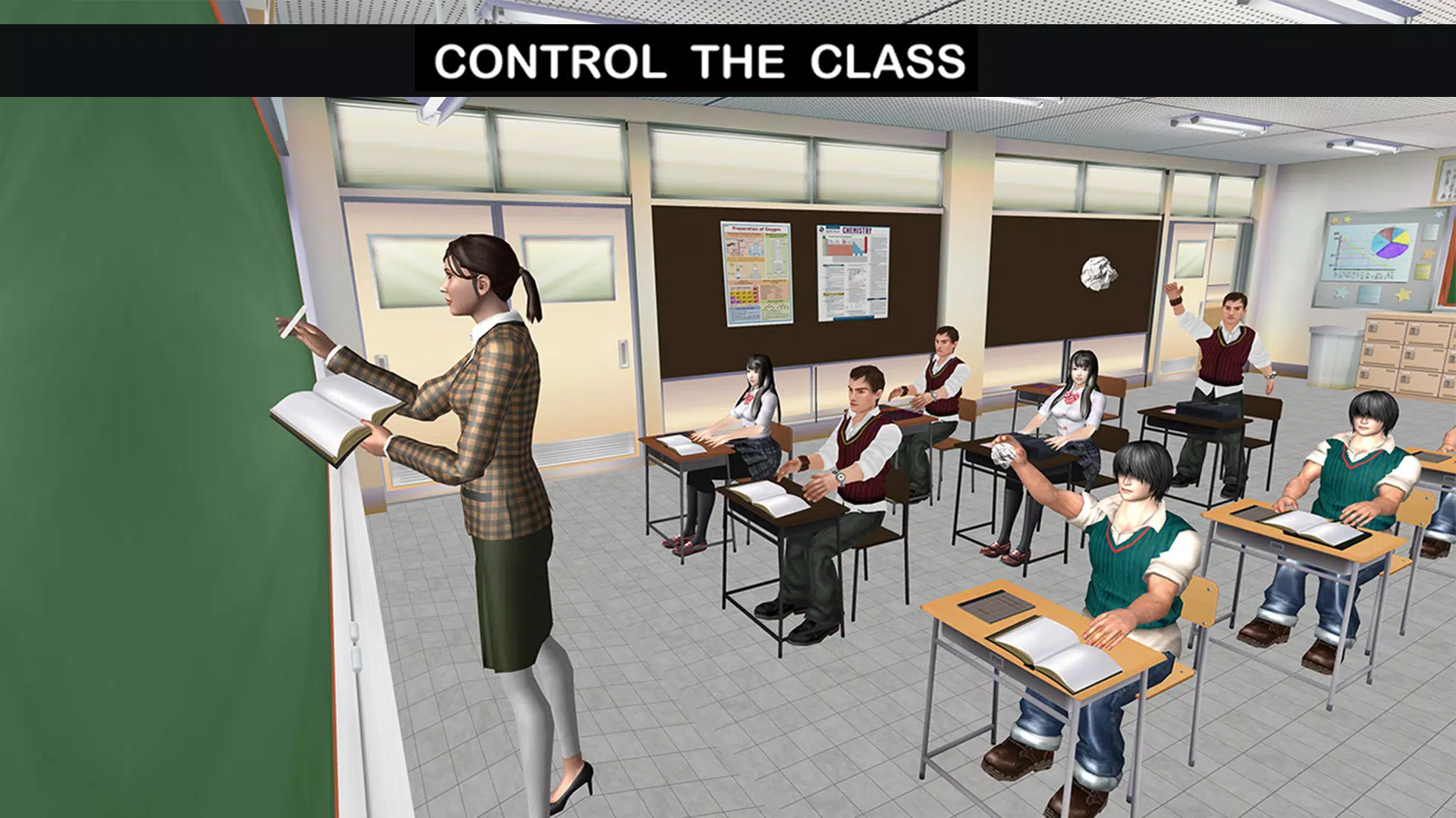 School Intelligent Teacher 3D Screenshot 4