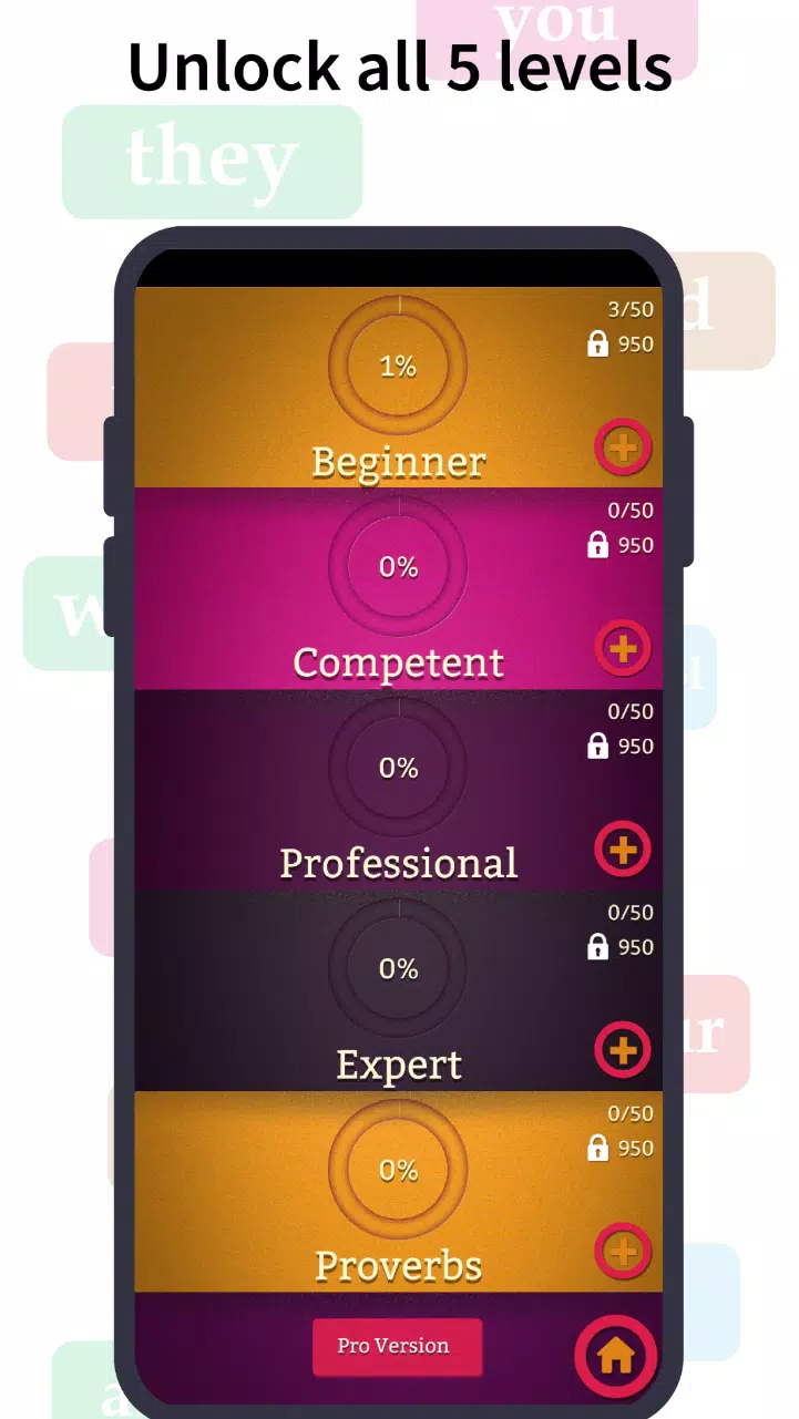 Learn English Sentence Master Ekran Görüntüsü 3