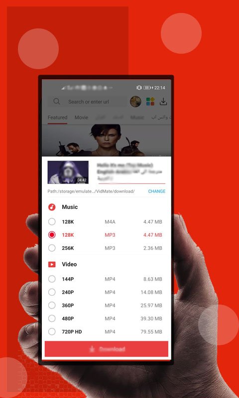 HD vidmax mat-video music status downloander Ekran Görüntüsü 3