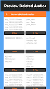 Deleted Audio Recovery ภาพหน้าจอ 3
