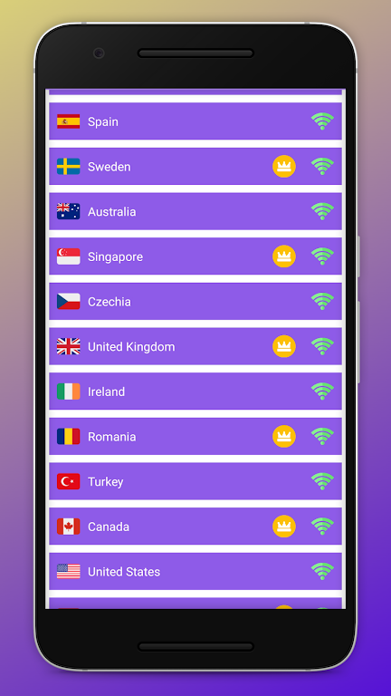 Schermata Krasha VPN 4