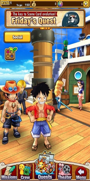 ONE PIECE Thousand Storm JP MOD 스크린샷 1
