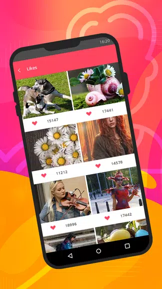 Likes and Followers on Instagram স্ক্রিনশট 1