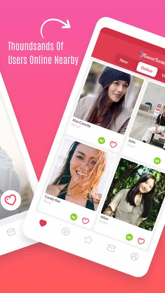 Corée Dating: Chat en Ligne Capture d'écran 2