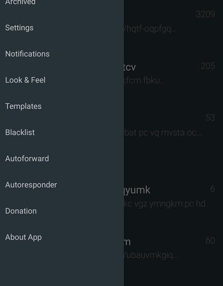 YAATA - SMS/MMS messaging Скриншот 2