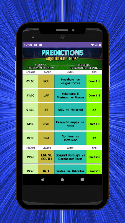 Prediction Football bet Tips Screenshot 4