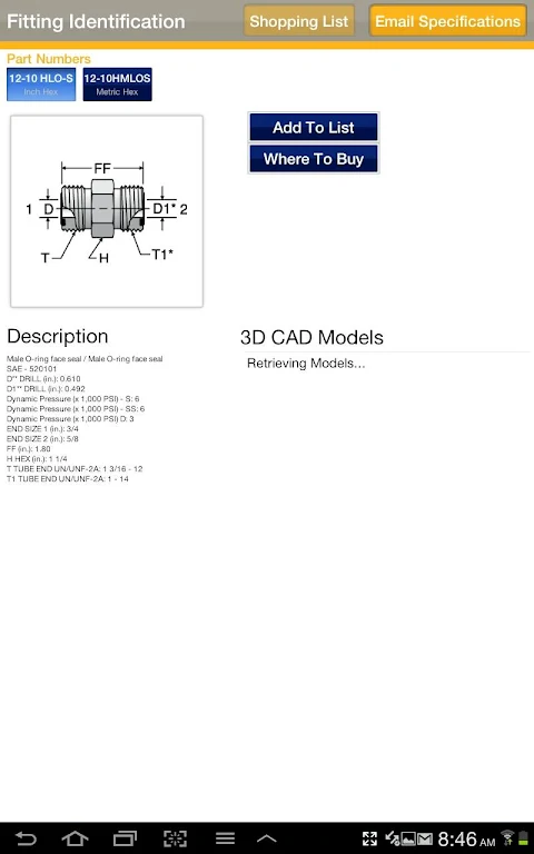 Fitting Finder スクリーンショット 3