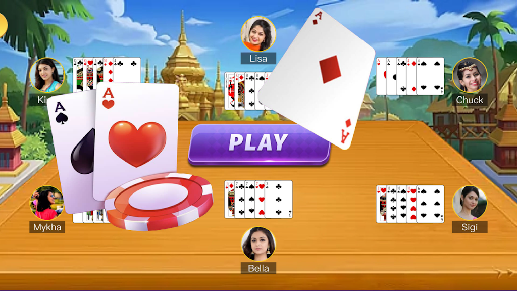 3 Patti Rummy ဖန်သားပြင်ဓာတ်ပုံ 4