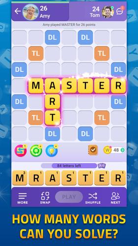 Word Wars - Word Game Tangkapan skrin 1