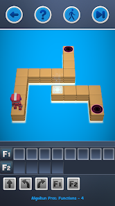 AlgoRun : Coding game Schermafbeelding 2