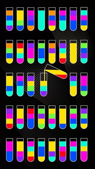 SortPuz 3D: Water Color Sort स्क्रीनशॉट 1