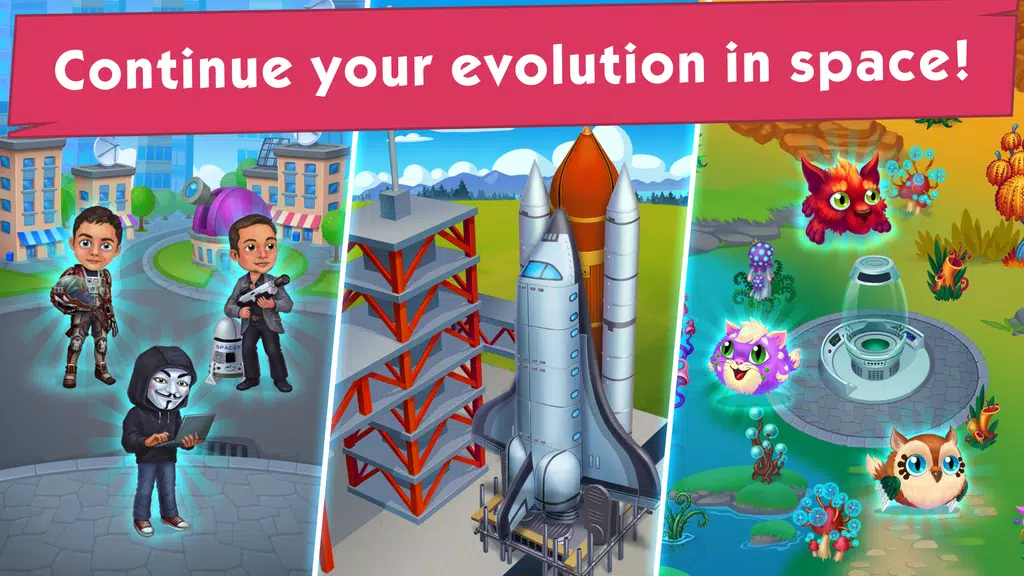 Evolution Spiele: Idle Clicker Screenshot 3