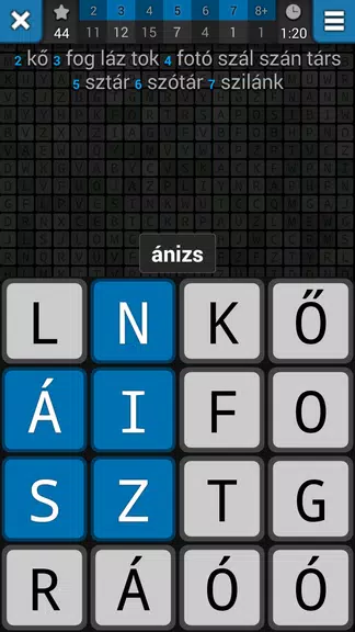 Szókereső Tangkapan skrin 2