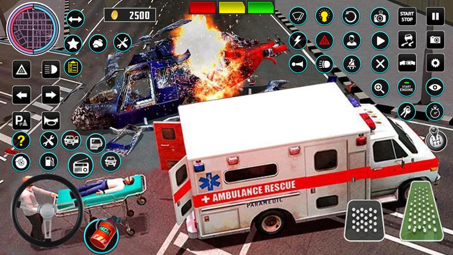 Heli Ambulance Simulator Game 스크린샷 4