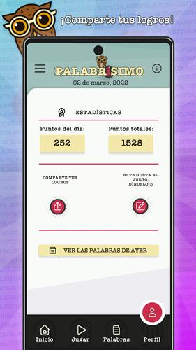 PALABRÍSIMO: busca palabras Screenshot 3