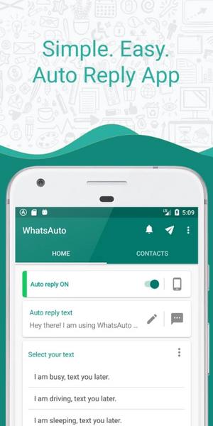 Whatauto - Auto Reply Screenshot 1