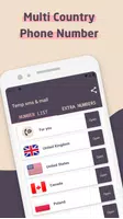 Temp sms - Receive code Captura de tela 2