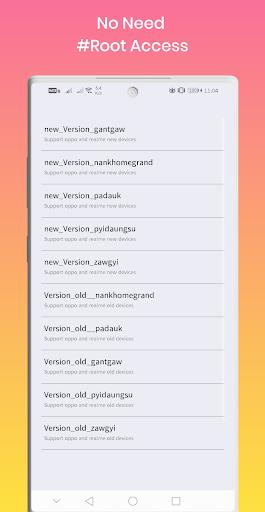 Unicode ⇄ Zawgyi ဖန်သားပြင်ဓာတ်ပုံ 3