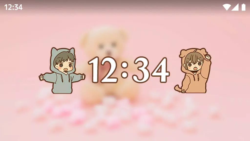 Digital Clock Obediently Tell 스크린샷 3