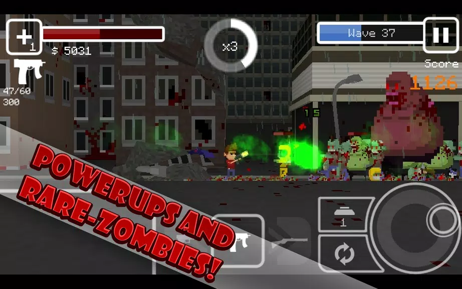 Undead Pixels: Zombie Invasion Tangkapan skrin 3